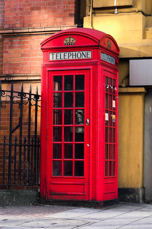 
                  
                    Red phone booth
                  
                